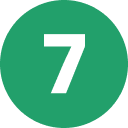 7 Seven Circle Green
