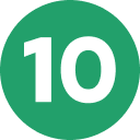 10 Ten Circle Green
