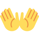 open hands