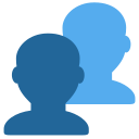 busts in silhouette