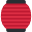 red paper lantern